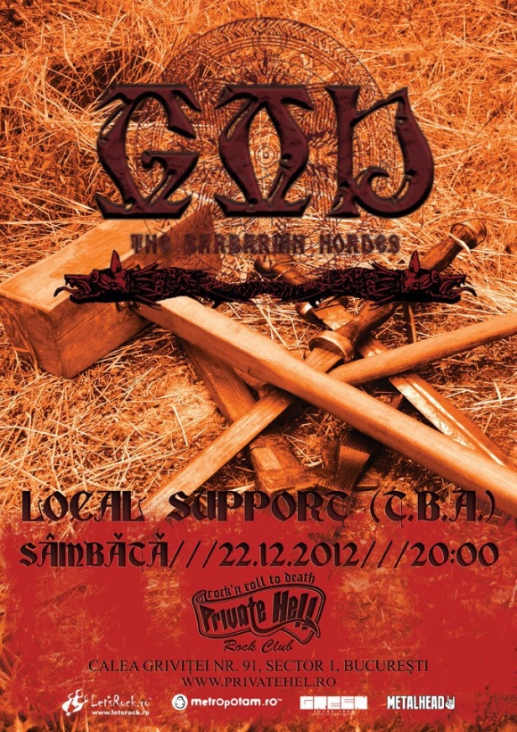 Concert GOD in Private Hell din Bucuresti