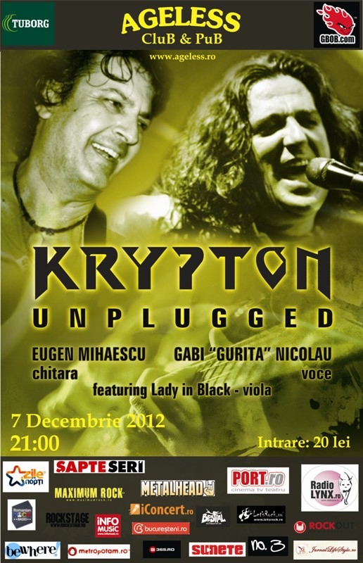 Concert unplugged Krypton in Ageless Club