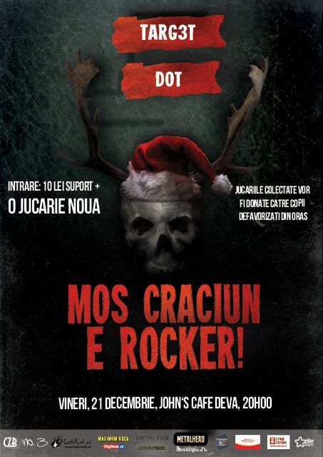 MOS CRACIUN E ROCKER 2012 - Targ3t si DOT in John's Cafe