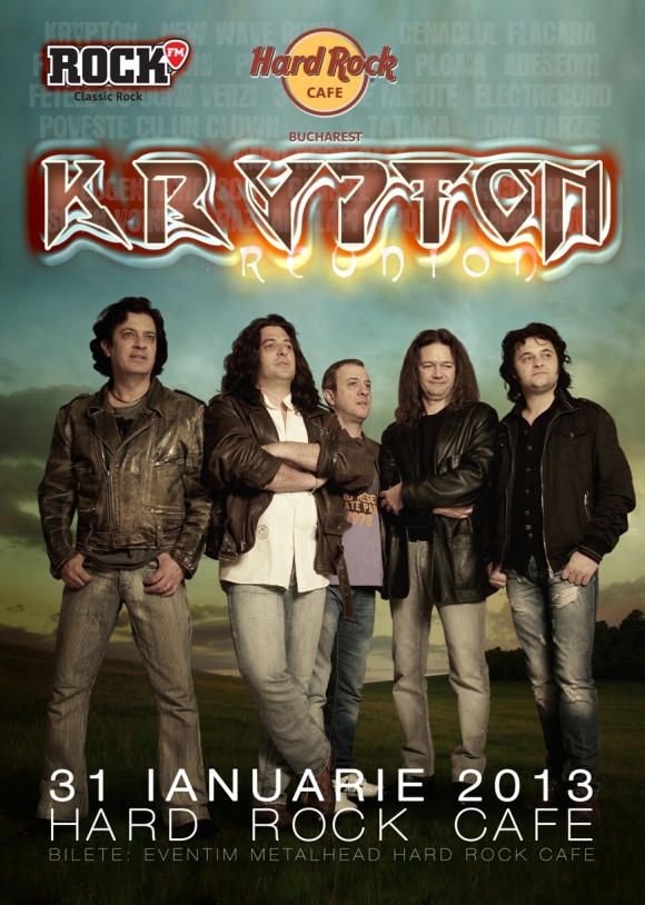 Concert Krypton in Hard Rock Cafe