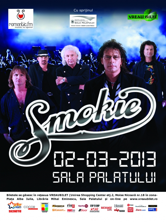 Smokie alaturi de Riff si Alexsander Philarmonic Orchestra la Sala Palatului