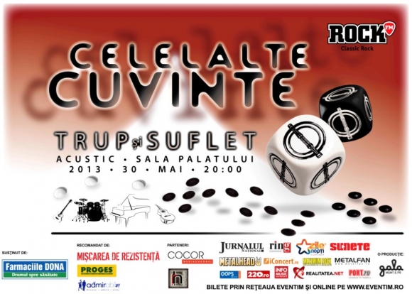 Celelalte Cuvinte – 'Trup si Suflet' – acustic la Sala Palatului