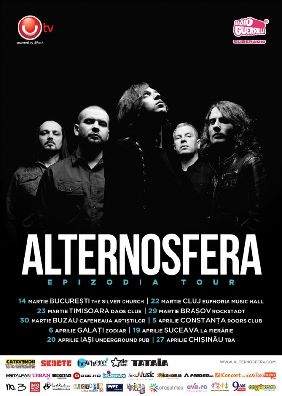 Concert Alternosfera in club The Silver Church din Bucuresti