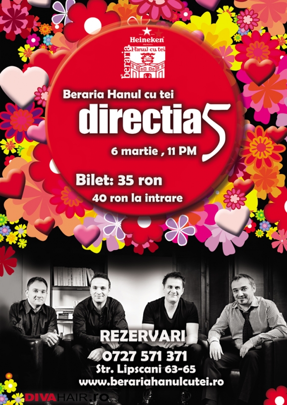 Concert Directia 5 in Beraria Hanul cu Tei