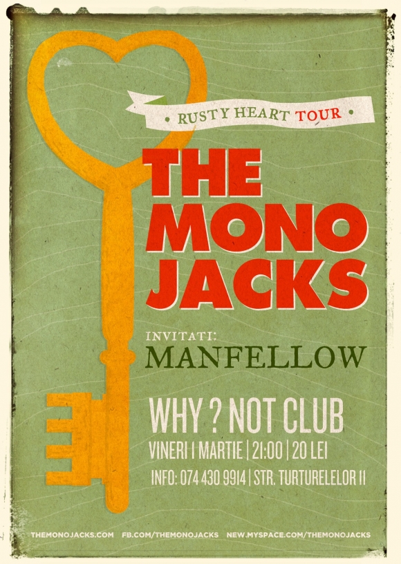 Concert The Mono Jacks si Manfellow in Why Not Club