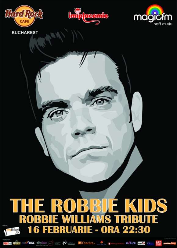 Concert Tribut Robbie Williams cu Robbie's Kids in Hard Rock Cafe