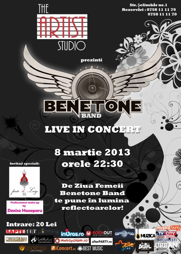 Concert Benetone Band in The Artist Studio