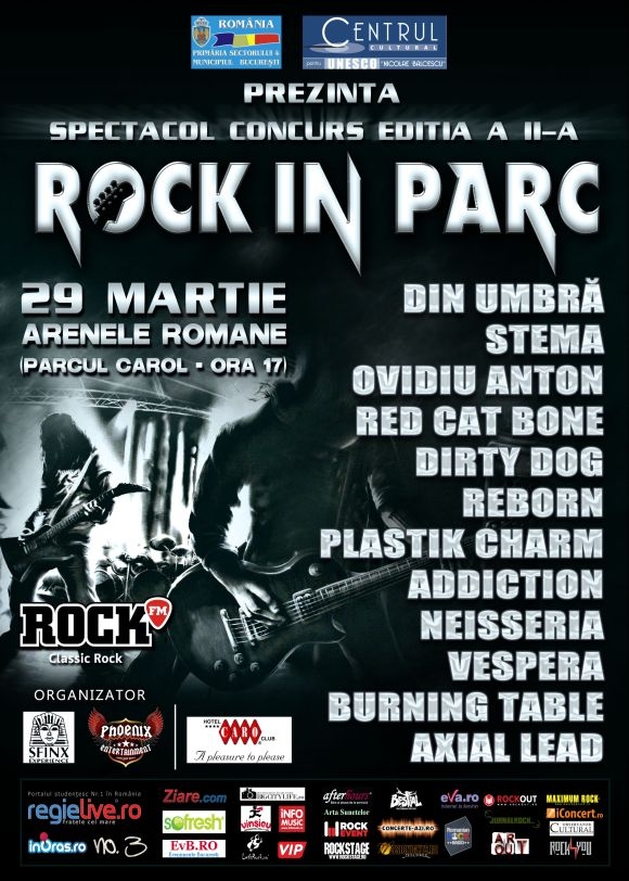 Phoenix Entertainment anunta formatiile participante la editia de calificare Rock in Parc