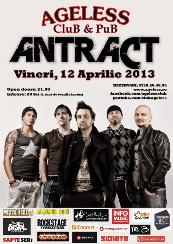 Antract concerteaza in Ageless Club