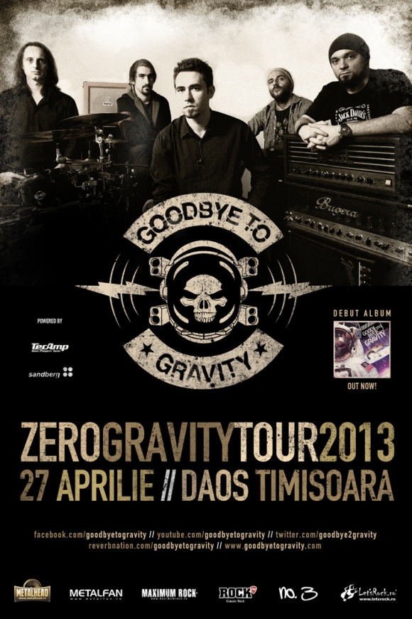 Concert Goodbye To Gravity, Luna Amara, Nomega in Club Daos din Timisoara