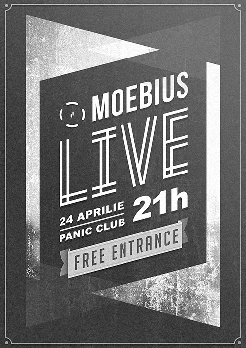 Concert Moebius in Panic! Club din Bucuresti