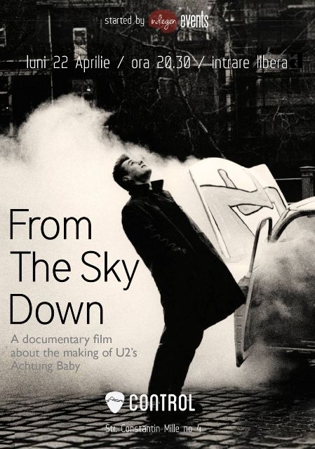 Proiectie U2 - “From the Sky Down” in Club Control