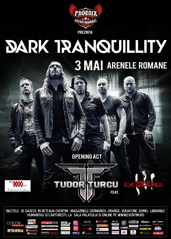 Program si reguli de acces la concertul Dark Tranquillity de la Arenele Romane