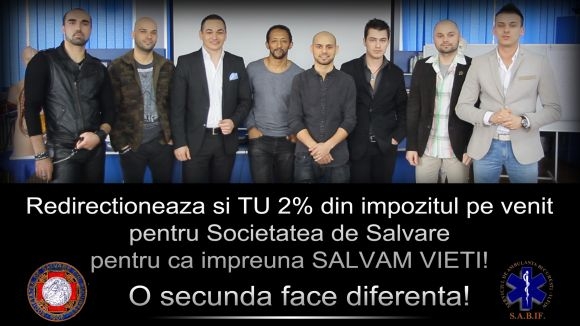 Numerosi artisti s-au alaturat campaniei 2% - Societatea de Salvare Bucuresti