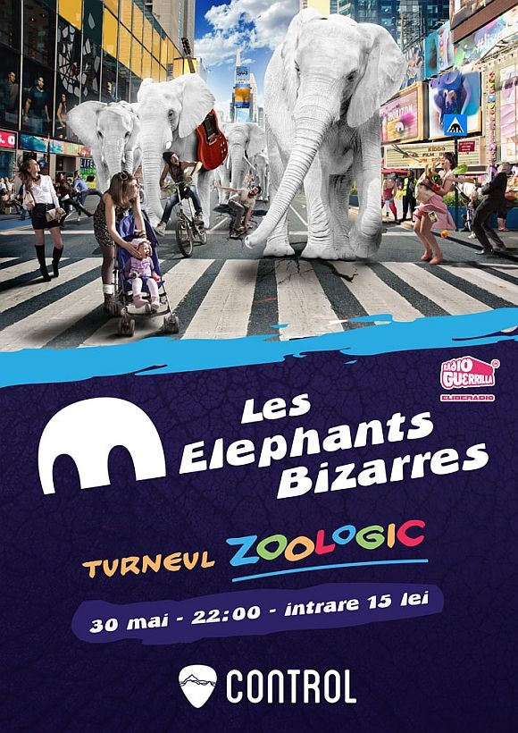 Concert Les Elephants Bizzares in Club Control