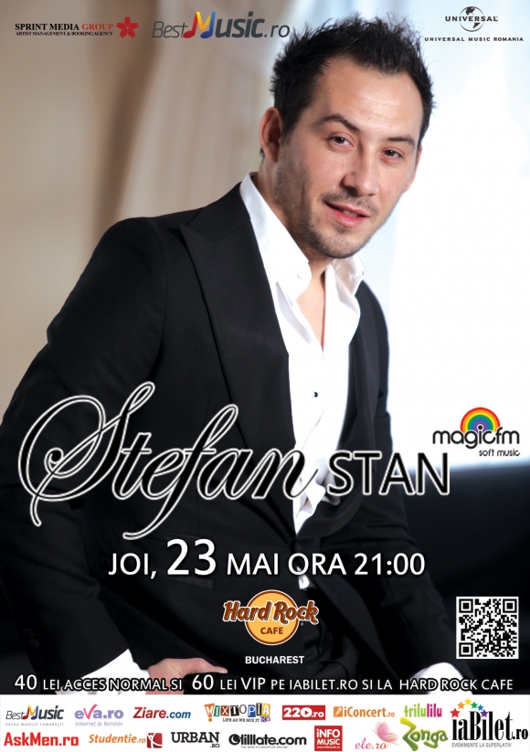 Concert Stefan Stan in Hard Rock Cafe