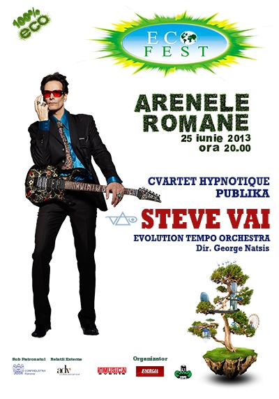 Poti castiga o chitara la Steve Vai masterclass