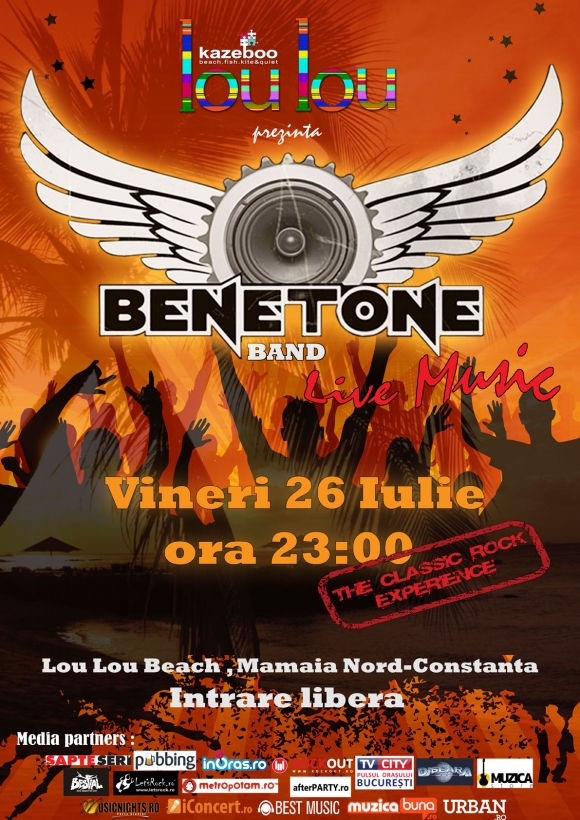 Live Summer Madness cu Benetone Band