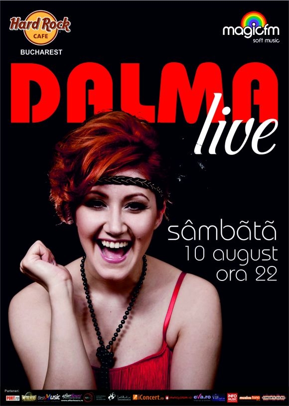 Concert Dalma Live in Hard Rock Cafe din Bucuresti