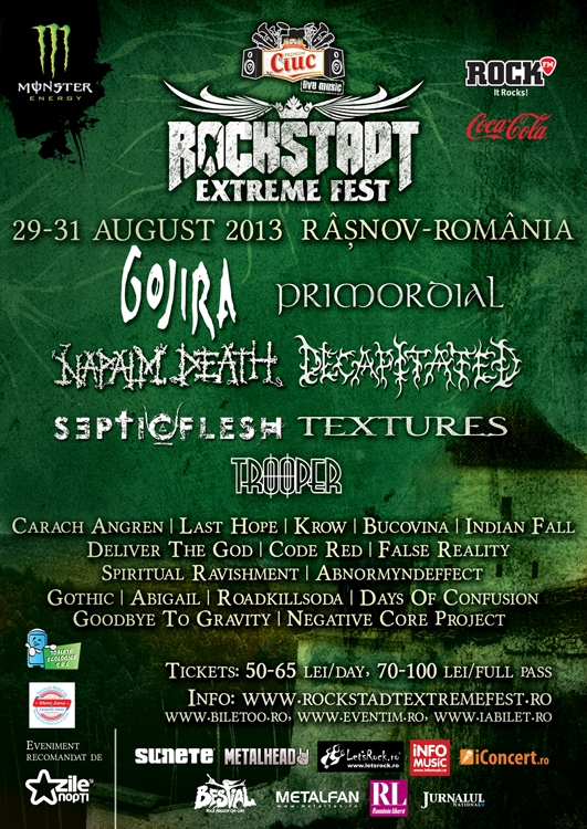 DAYS OF CONFUSION - mesaj pentru Rockstadt Extreme Fest