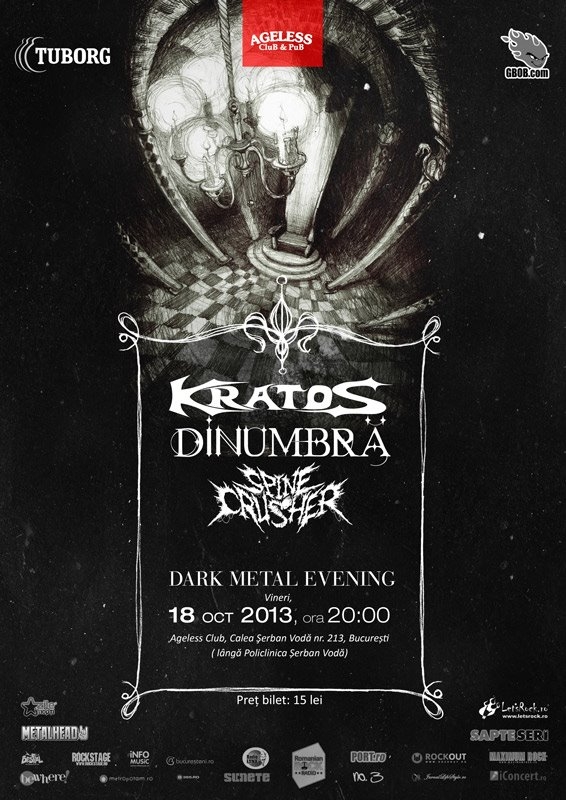 Dark Metal Evening in Ageless Club din Bucuresti