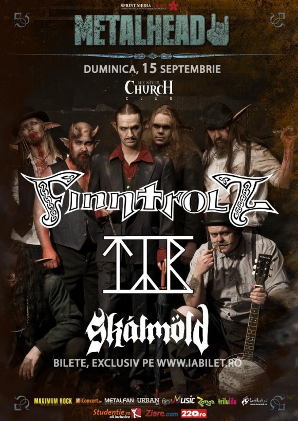 Finntroll, Tyr si Skalmold in premiera la Bucuresti