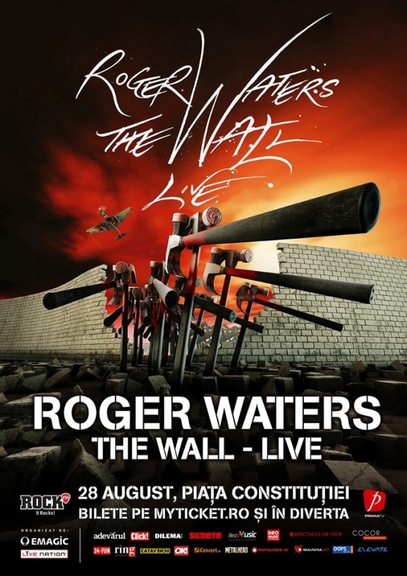 Roger Waters - The Wall ajunge in Romania in mai putin de o luna