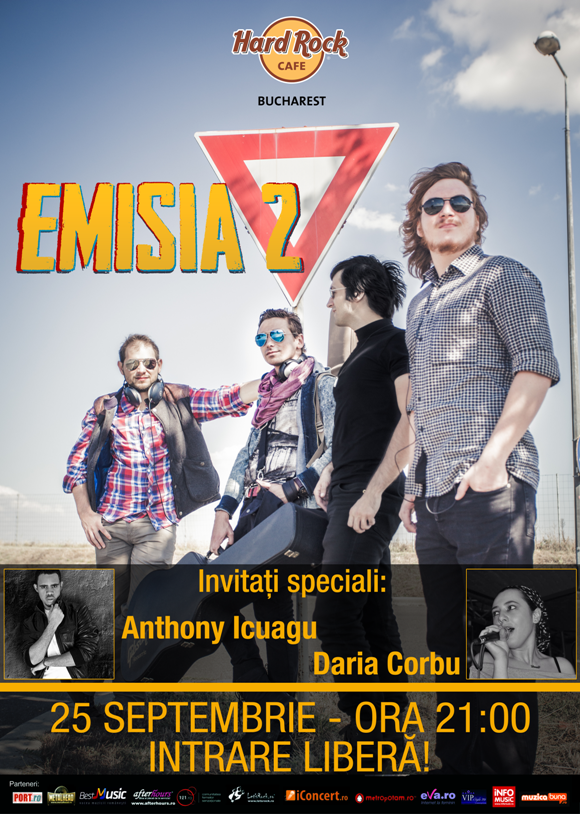 Concert Emisia 2 in Hard Rock Cafe