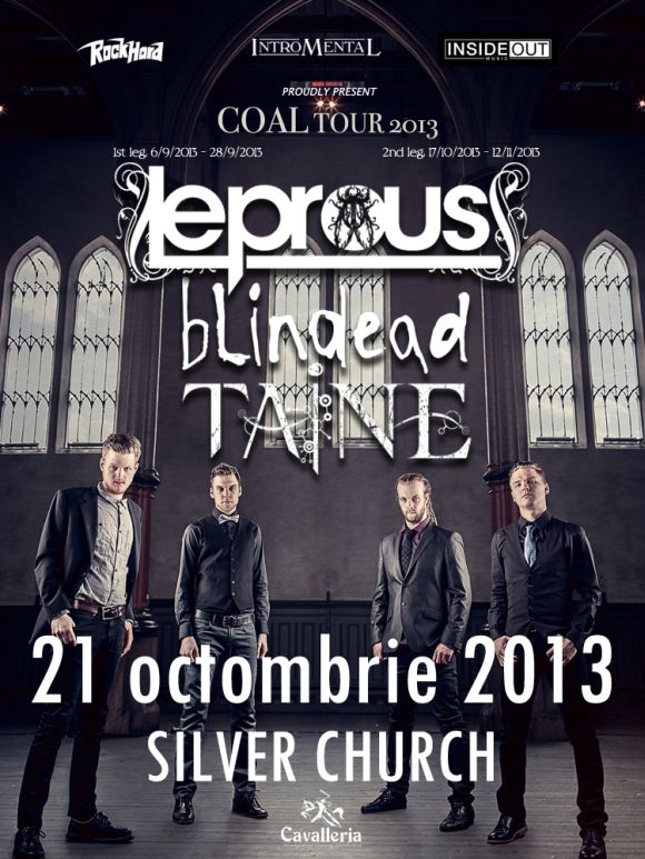 Concert Leprous in Club Silver Church