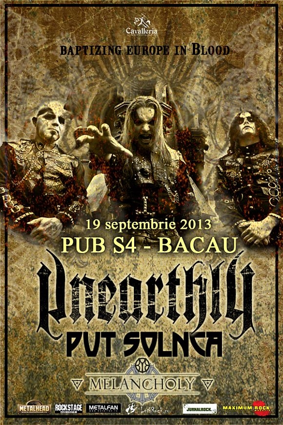 Concert Unearthly, Put Solnca si Melancholy in Pub S4