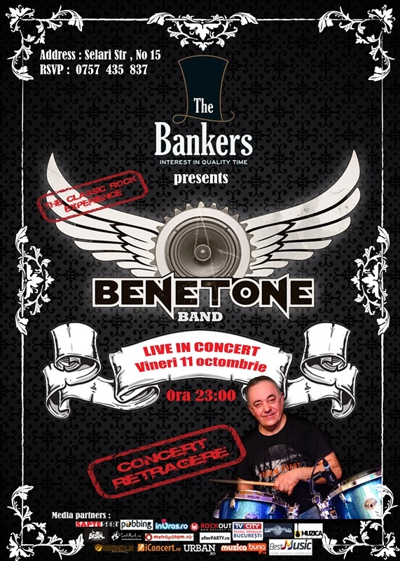 Concert Benetone Band in The Bankers - Thomas se retrage