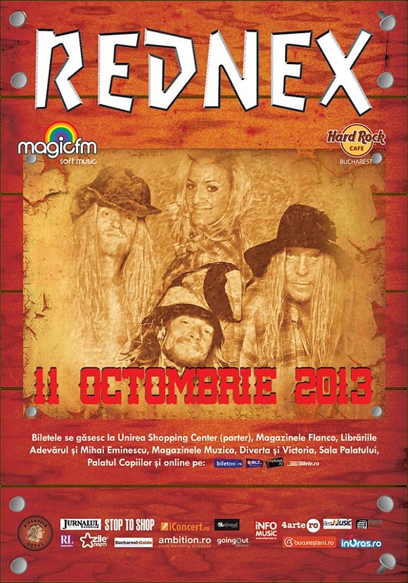 Concert Rednex la Hard Rock Cafe din Bucuresti