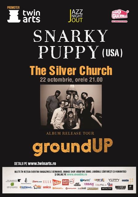 Concert Snarky Puppy in club The Silver Church