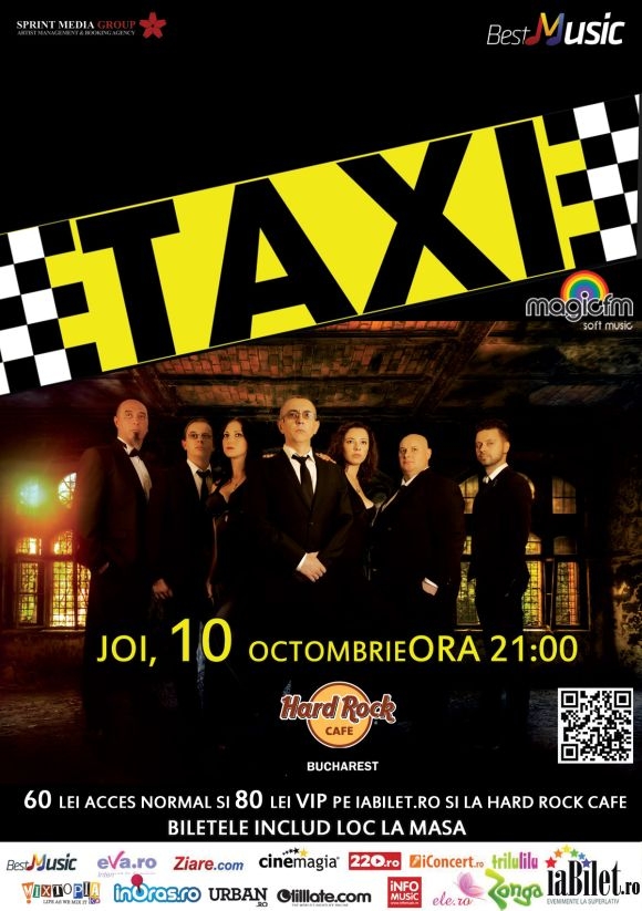 Concert TAXI la Hard Rock Cafe din Bucuresti