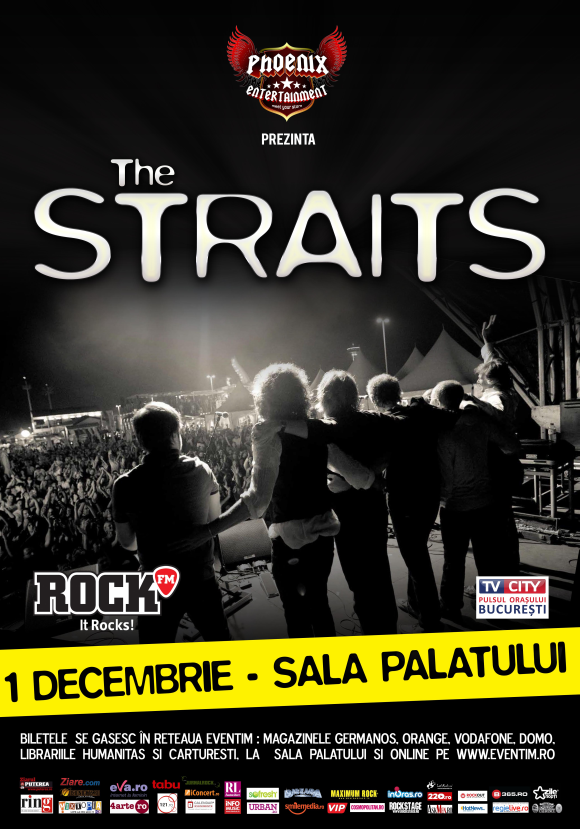 O luna pana la concertul The Straits la Sala Palatului