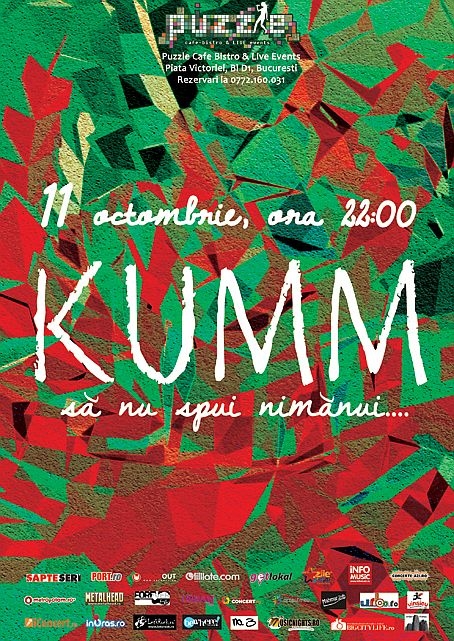 Sa nu spui nimanui - concert KUMM in Puzzle Club