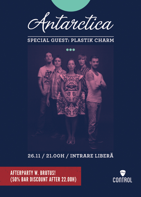 Concert Antarctica si Plastik Charm in Club Control