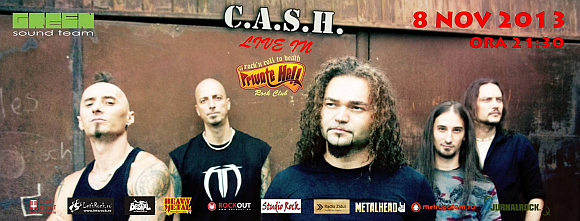 Concert C.A.S.H. in Private Hell din Bucuresti