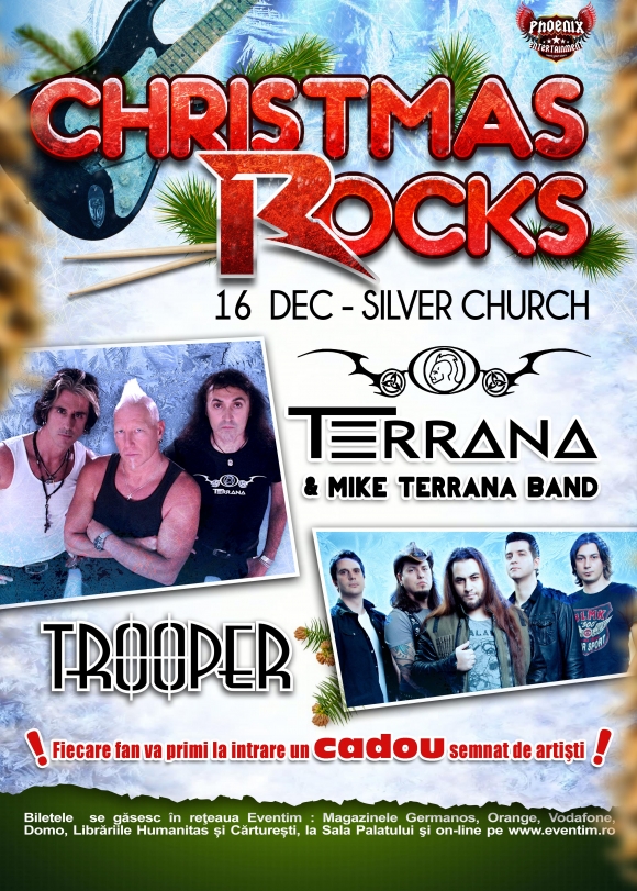 Trooper si Mike Terrana Band la Christmas Rocks in The Silver Church