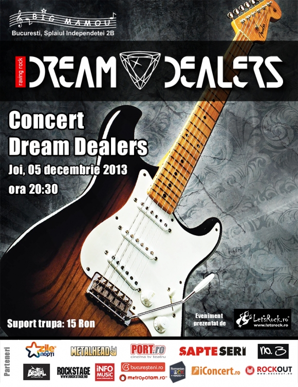 Dream Dealers concerteaza in Big Mamou