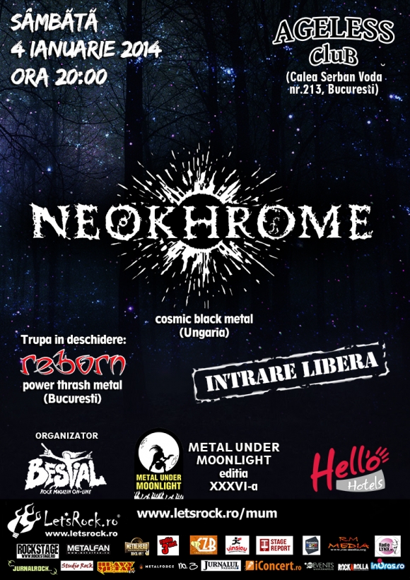 NEOKHROME, Reborn (Metal Under Moonlight XXXVI, 04.01.2014)