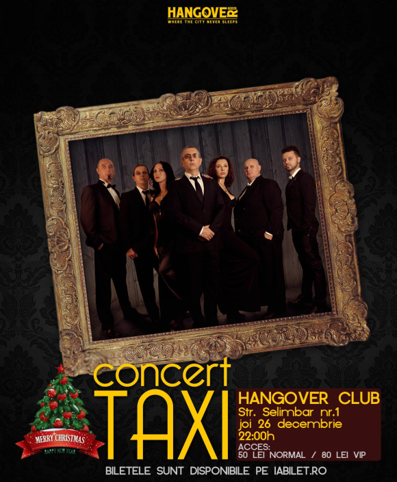 Petrecere marca HangOver cu Trupa Taxi la”Thursday Night Live”