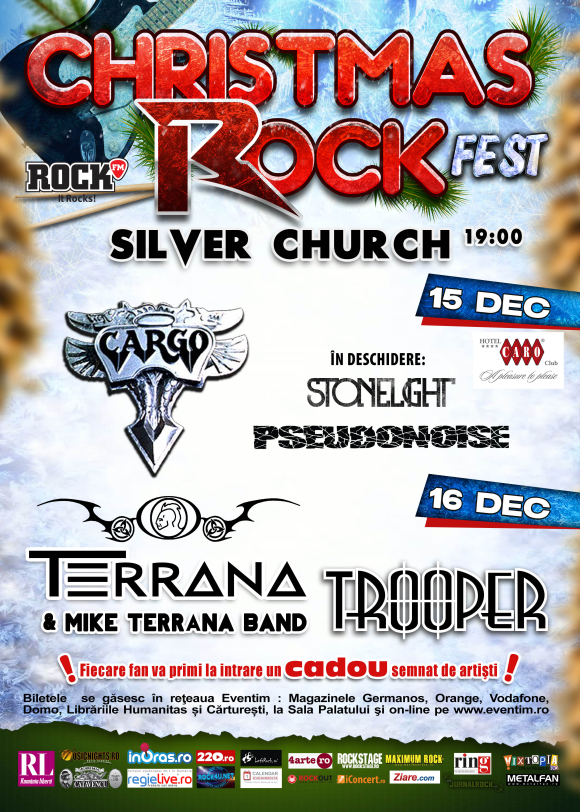 Program si reguli de acces la Christmas Rock Fest