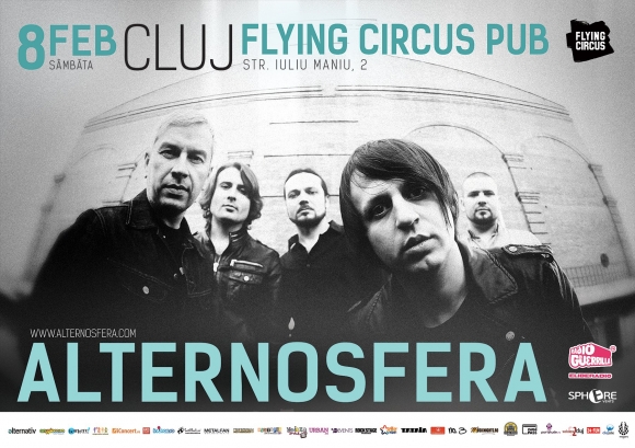 Concert Alternosfera in Flying Circus Pub din Cluj-Napoca