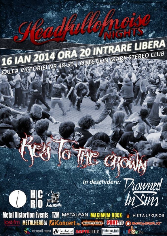 Concert Key To The Crown in Bucuresti