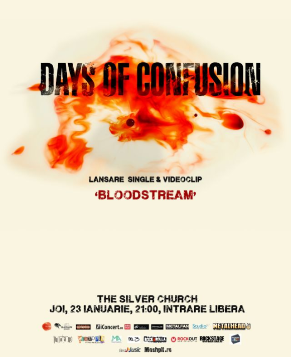 Lansare single si videoclip BLOODSTREAM - Days of Confusion in The Silver Church