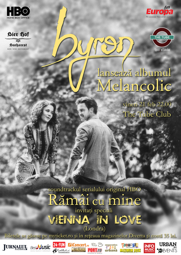 byron lanseaza soundtrackul serialului HBO „Ramai cu mine” in The Tube