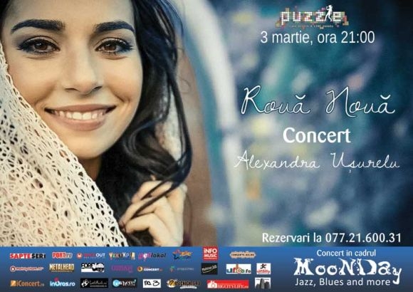 Concert Alexandra Usurelu - Roua Noua in Club Puzzle