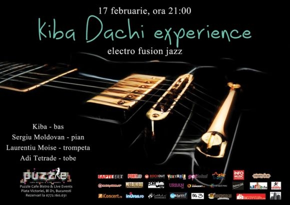 Kiba Dachi Experience la MooNDay Jazz, Blues and more in Club Puzzle