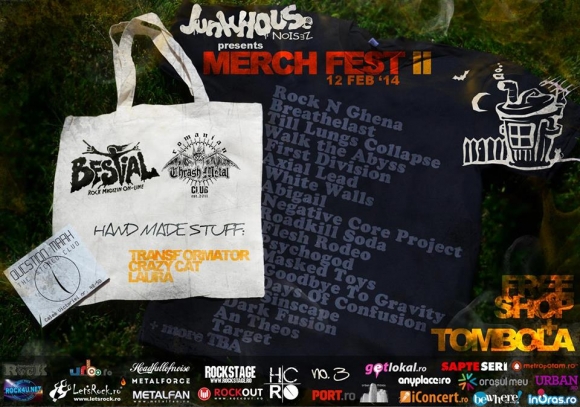 Merch Fest editia II in Question Mark din Bucuresti